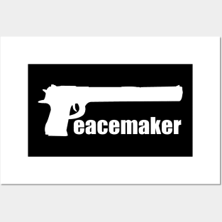 Peacemaker pistol design Posters and Art